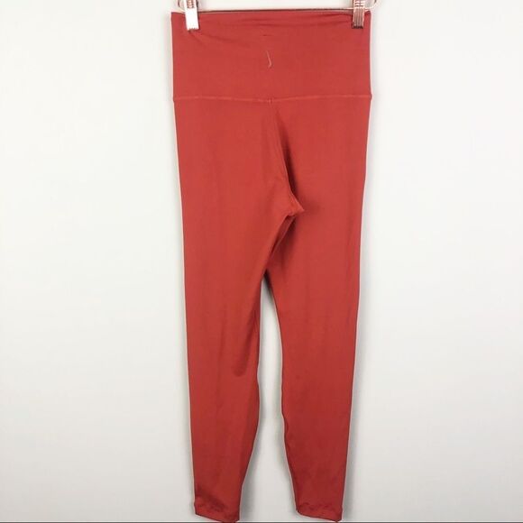 NIKE | Leggings Burnt Orange With Rainbow Stripe Women’s Size Small - Picture 8 of 10
